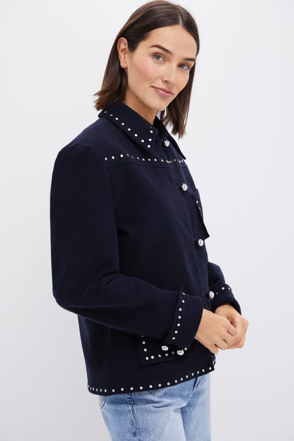 Blue Midnight Jude Star Jacket Online Sale