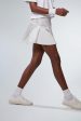 White and Fresh Buds 15 Inch Naomi Tennis Skirt Online