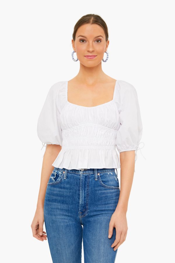 White Faye Top For Sale