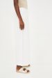 White Cap Wide Leg Linen Pants Online