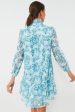 Water s Edge Hydrangea Organza Palmerston Dress Online Hot Sale