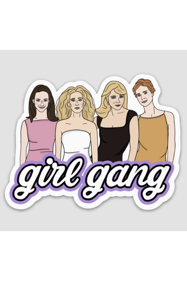 Trendy Sticker - Girl Gang SATC on Sale