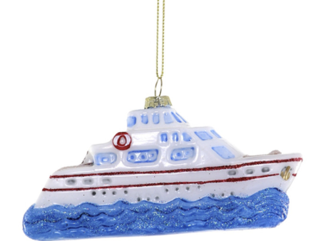 Glass Ornament - Yacht Discount