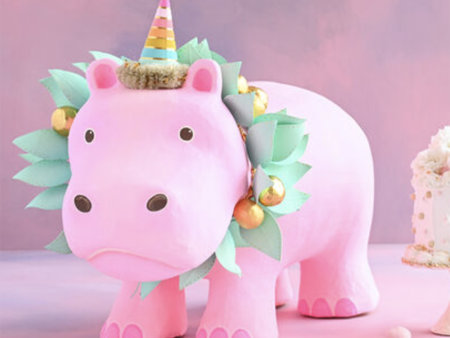 Pink Hippo Display For Cheap