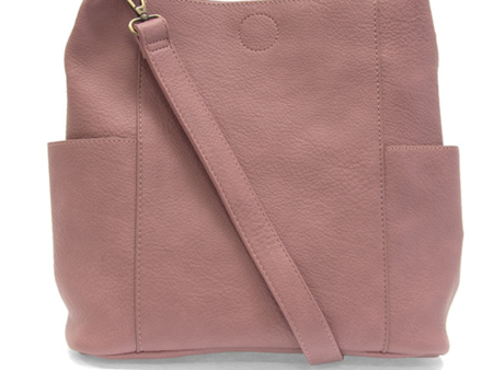 Joy Kayleigh Side Pocket Bucket Bag - Violet Online Hot Sale